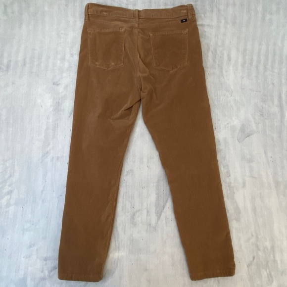 Lucky Brand Sofia Skinny Corduroy Pants Womens 10 Short  26" Inseam Light Brown - Picture 2 of 8